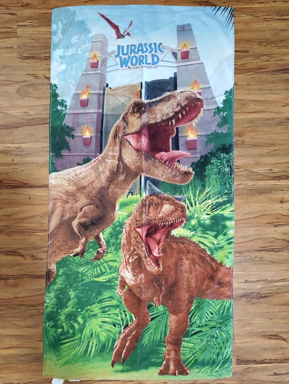 Jurassic World Dinosaur Beach Towel Bath Towel
